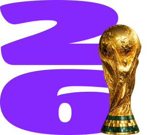 imagem representando a copa do mundo 2026