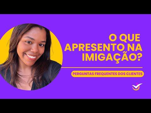 YouTube: O que apresento na imigração? - Vídeo Explicativo