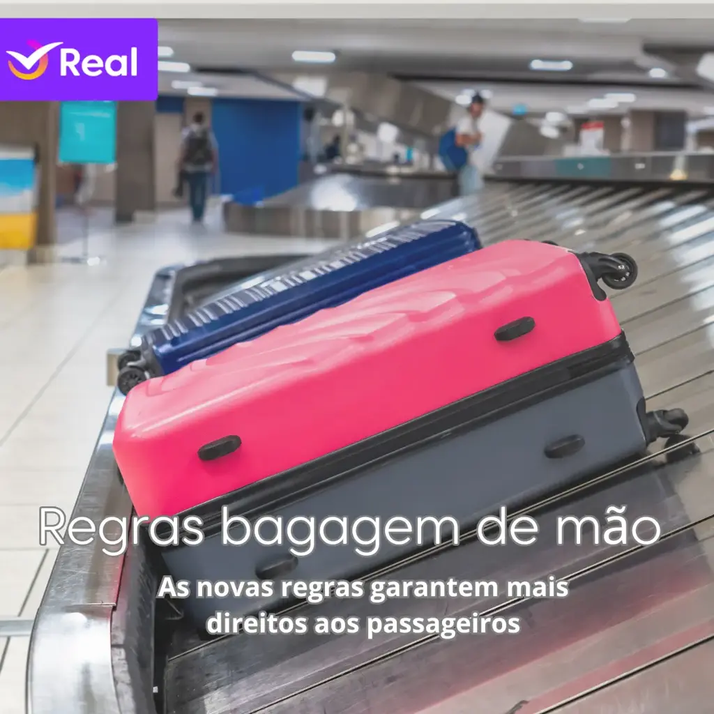 Bagagem de mão e despachada: O que mudou em 2026 nacional e internacional