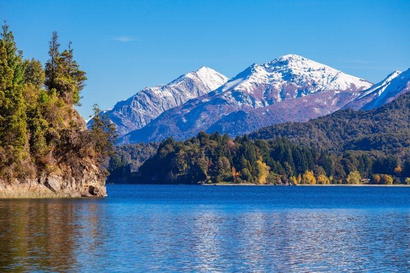 Lago Gutiérrez, em Bariloche, na Argentina