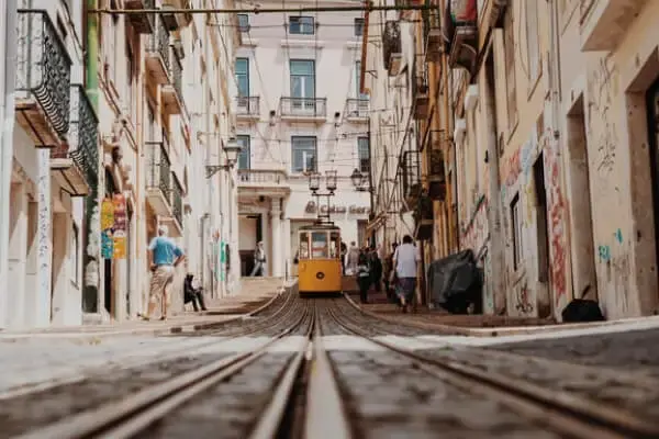 Bondinho em Lisboa, Portugal