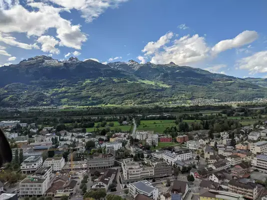 Vaduz, capital do microestado Liechtenstein