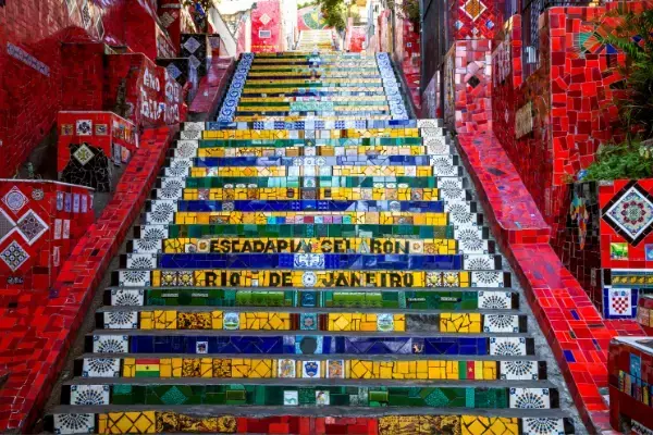 Escadaria Selarón, Rio de Janeiro, Brasil