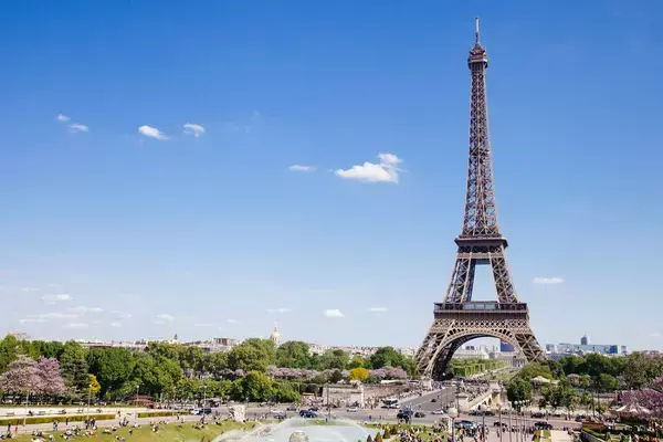 Torre Eiffel em Paris, na França