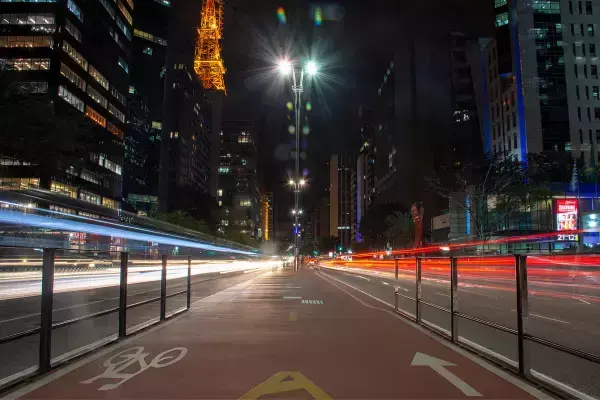 Avenida Paulista de noite