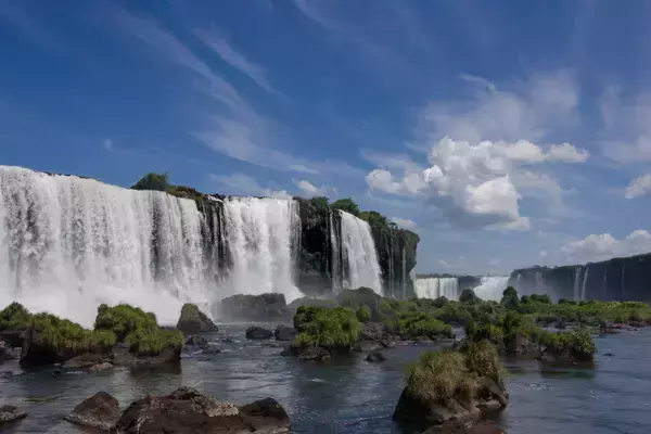 Quedas d'água em Cataratas do Iguaçu