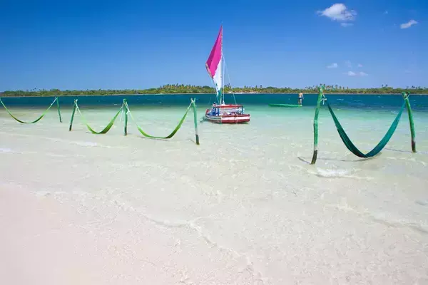 Redes no mar de Jericoacoara