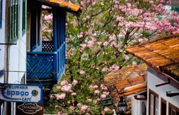 Vista de uma das ruas em Diamantina.