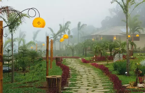 Frio na vegetação de Guaraminga