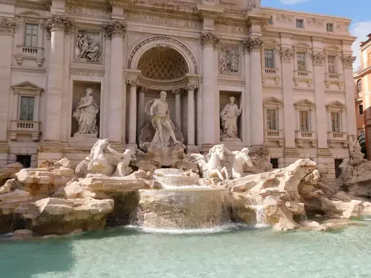 Fontana di Trevi, Roma, Itália