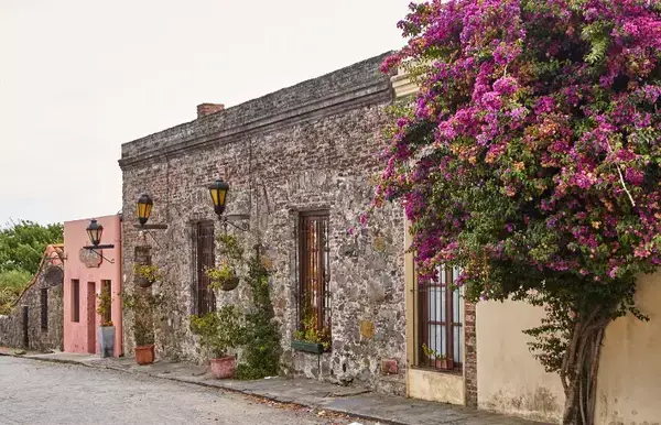 O muro mais conhecido da Colonia del Sacramento.