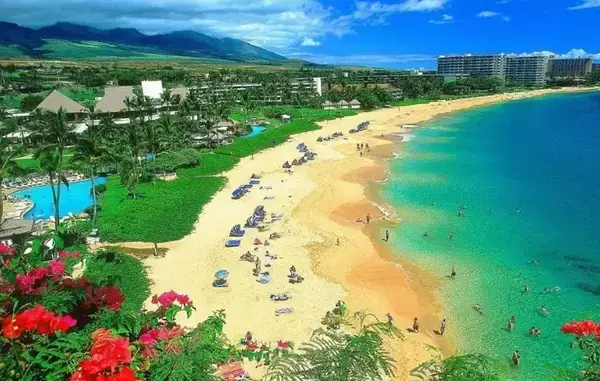 Uma das praias mais famosas do Havaí, Maui.