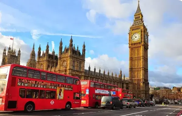 cidade universitária de Londres, na Inglaterra