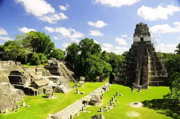 Ruínas de Tikal, na Guatemala