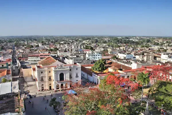Cidade de Santa Clara vista de cima