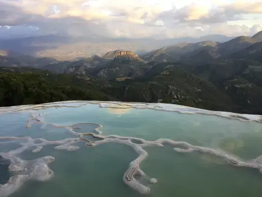 Hierve el Agua em Oaxaca, México