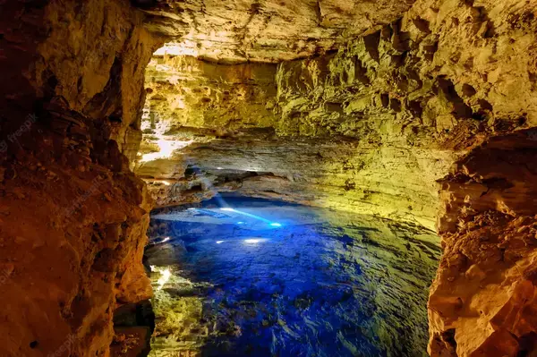 Caverna de poço encantado - chapada diamantina