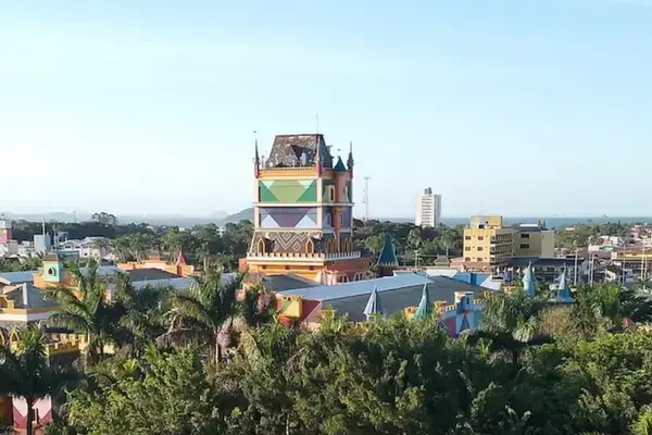 Estrutura do Beto Carrero World vista de fora