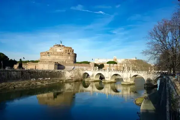 Castelo Sant'Angelo, em Rome, na Itália