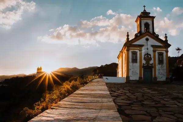 Igreja em Ouro Preto, Minas Gerais