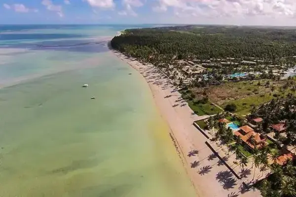 vista do alto da Praia de Mangue