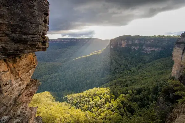 Vista das Blue Mountains na Austrália