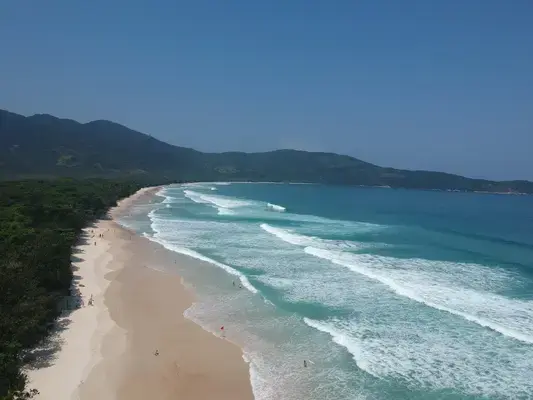 Praia de Lopes Mendes em Ilha Grande, Rio de Janeiro