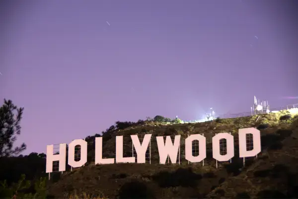 Letreiro de Holywood, na Califórnia