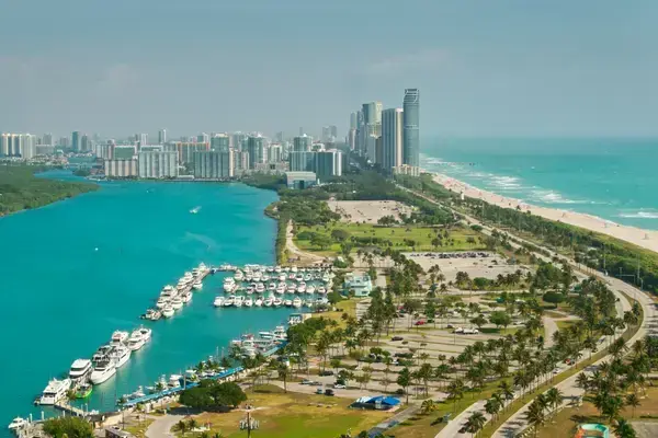 Haulover Beach Park em North Beach, Miami Beach