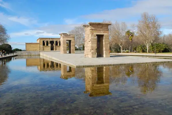 Templo de Debod, Calle de Ferraz, Madrid, Espanha