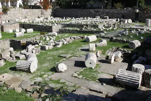 Ruínas do Mausoléu de Halicarnasso
