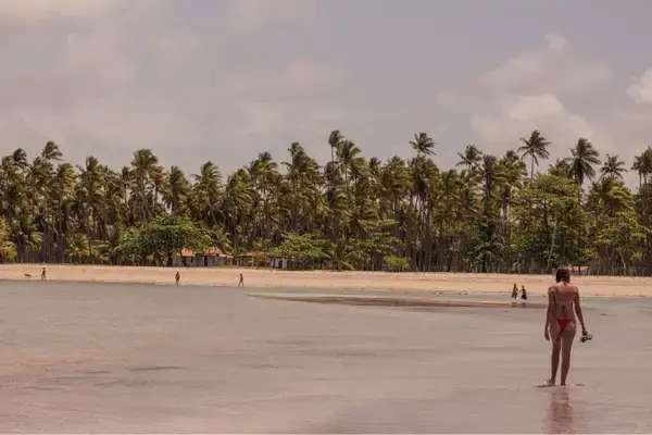 Praia de Moreré, na Bahia