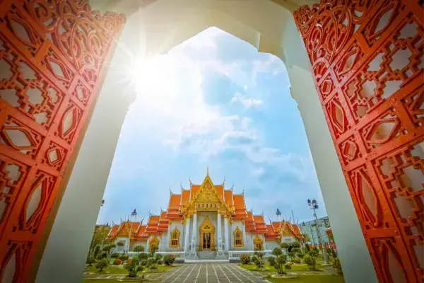 Templo budista na Tailândia