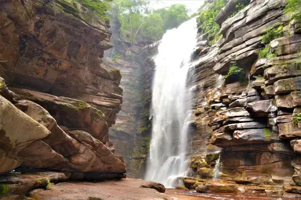 Cachoeira da Chapada Diamantina, na Bahia