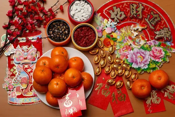Alimentos e símbolos tradicionais do Ano Novo Chinês