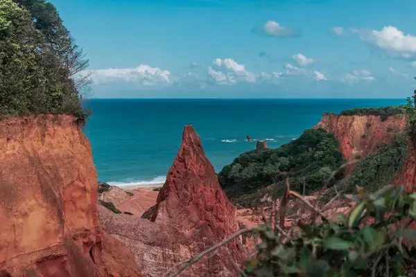 Mirante do Castelo da Princesa no Sítio Tambaba na Paraíba