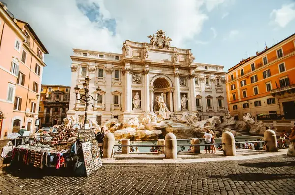 Fontana di Trevi em Roma