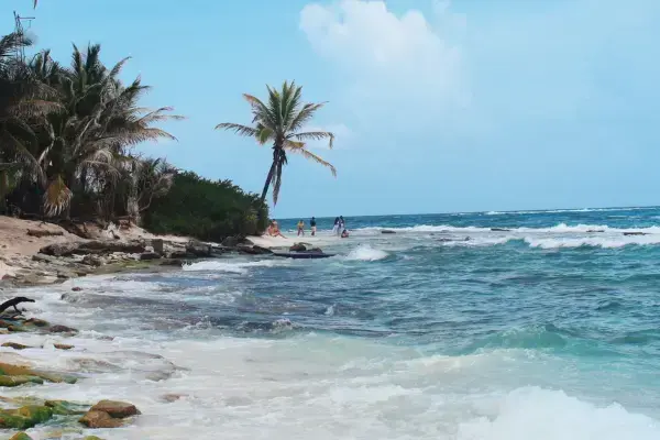Ilhota de Johnny Cay em San Andrés, Colômbia