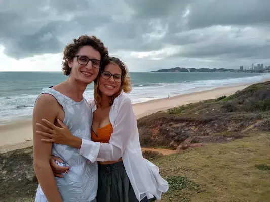 Mirante com vista para o Morro do Careca em Natal, RN