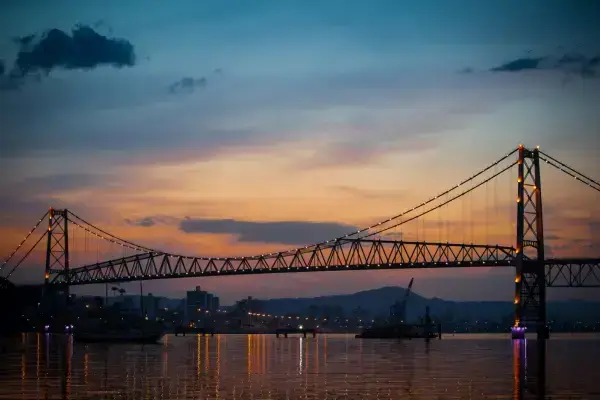 Ponte da cidade de Florianópolis