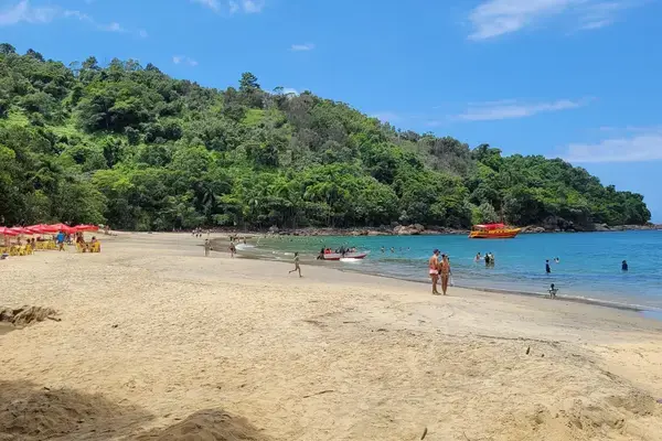 Praia em Ubatuba