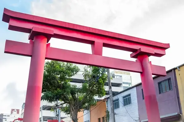 Arcos na Liberdade em São Paulo