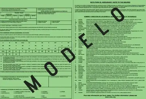 Modelo de Carta Verde