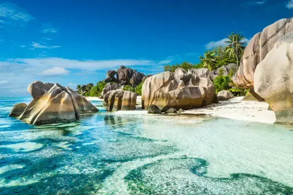 ilha paradisiaca em seychelles