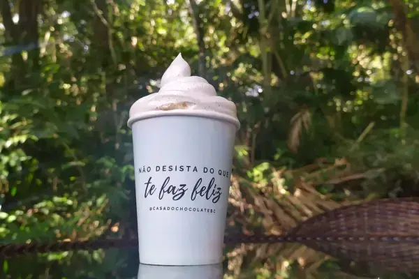 Chocolate quente do Parque Unipraias