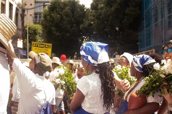 Mulher na Lavagem do Senhor do Bonfim (Fonte: Arquivo Pessoal)