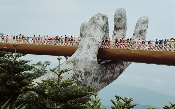 Golden Bridge on Ba Na Hills, Da Nang (Fonte: Unsplash)