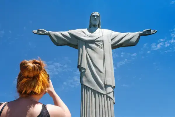 Estátua do Cristo Redentor no Rio de Janeiro
