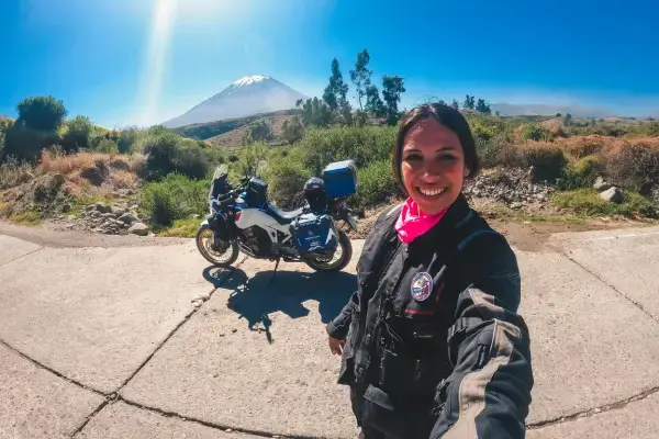 Lary em viagem ao Peru (Fonte: Arquivo Pessoal/Lary Rahal)