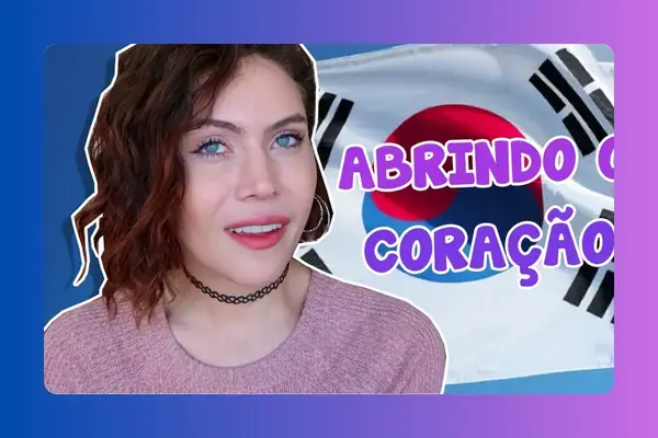 Em seu canal no Youtube, Mandy conta como foi morar na Coréia! (Fonte: Reprodução | Arquivo)